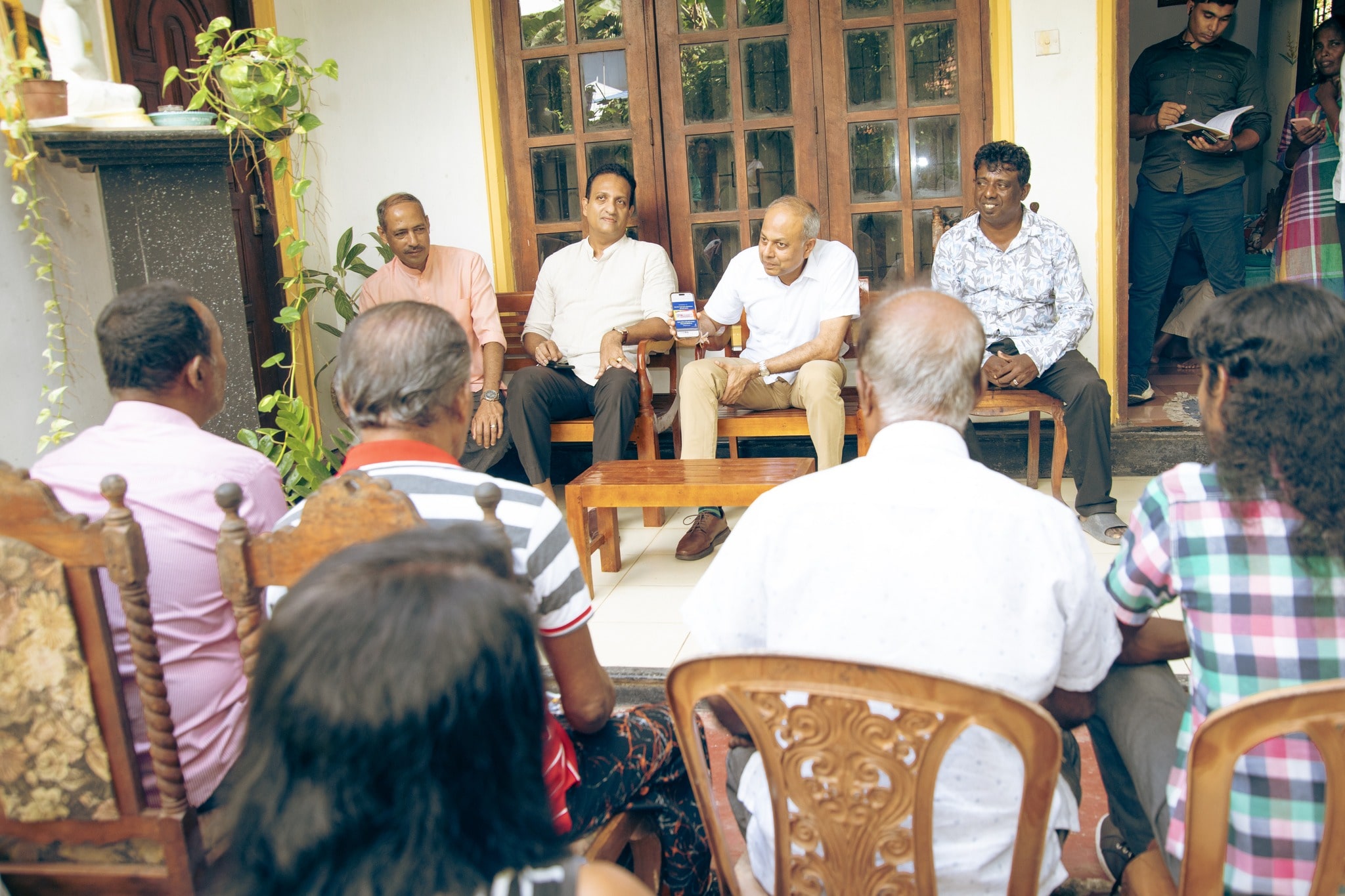 Several public meetings were held at Malabe North and Athurugiriya divisions