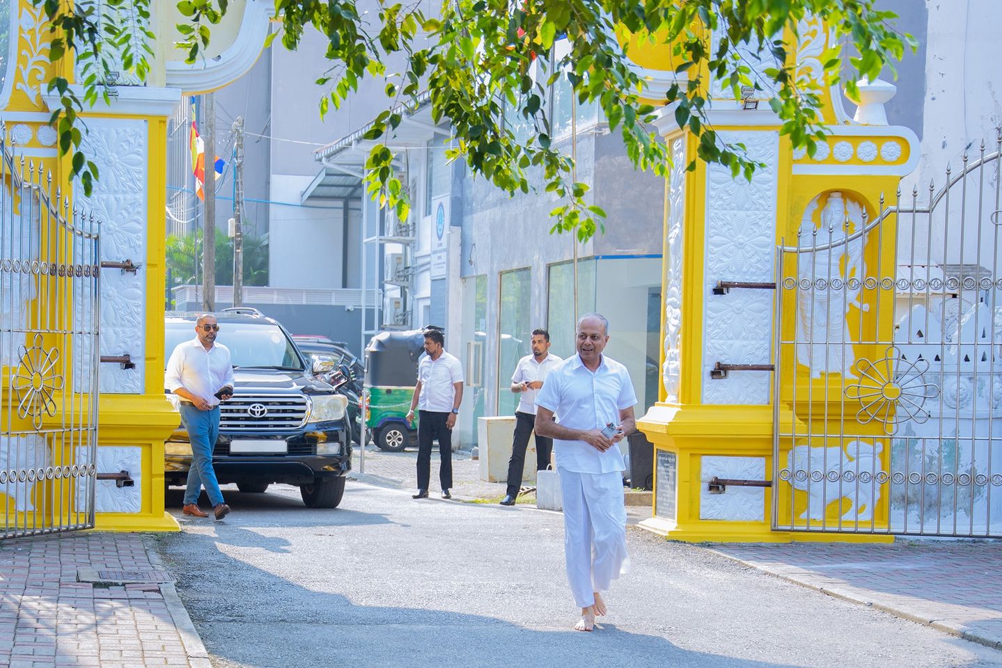 Visited the Walukaramaya Temple in Colombo