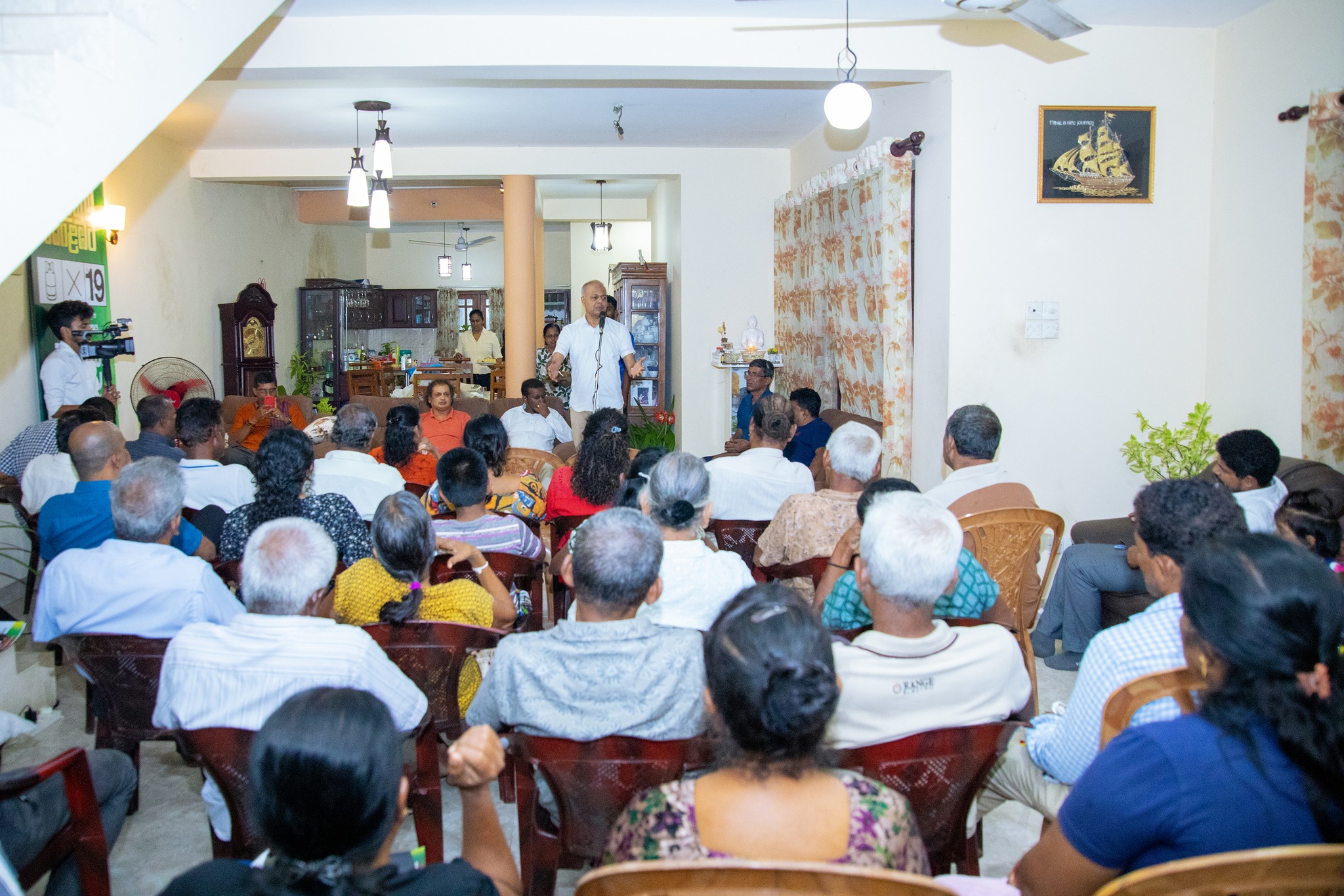 Gatherings in the divisions of Bellanwila, East Boralesgamuwa, and East Makandara