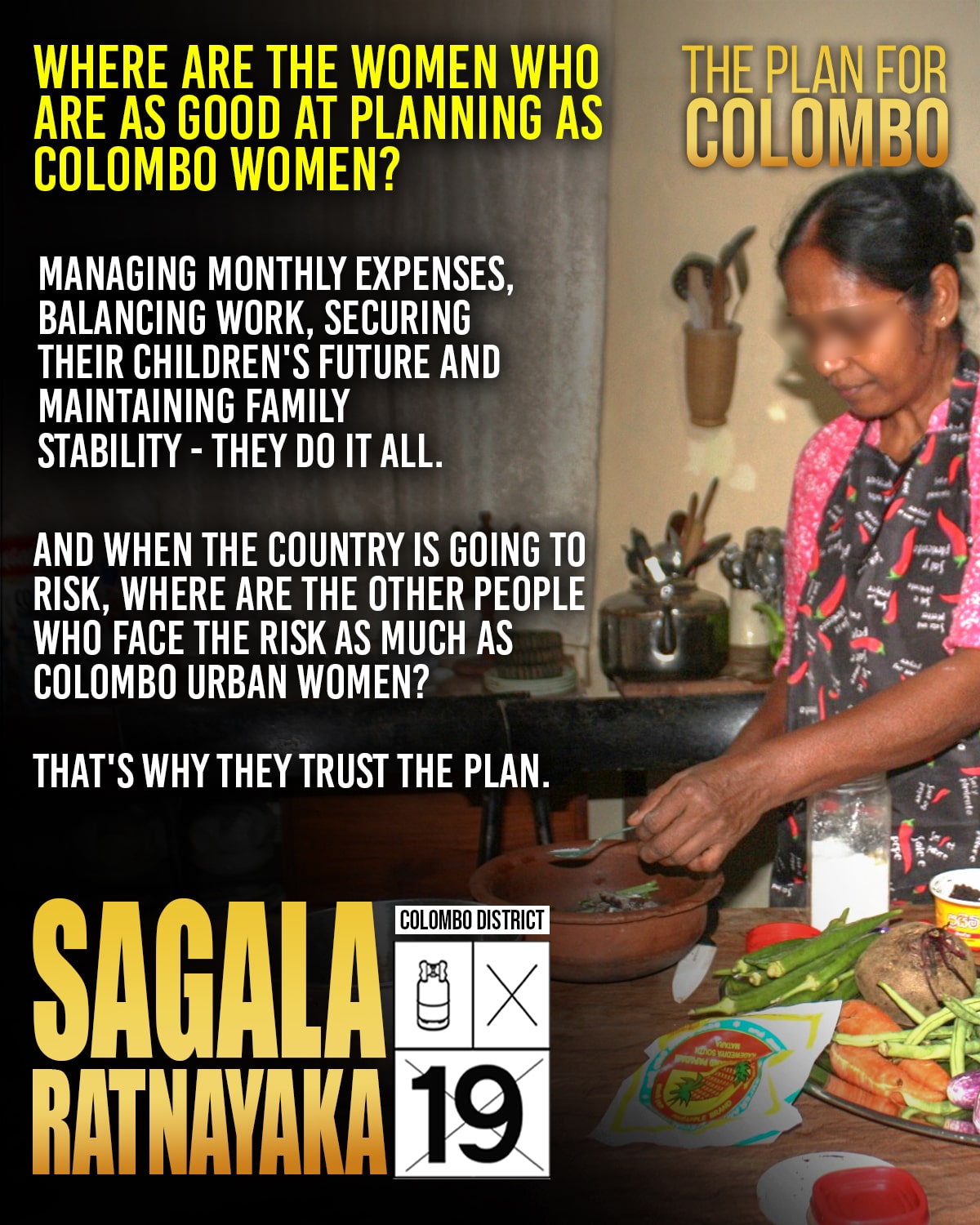 Where are the women who are as good at planning as Colombo Women?