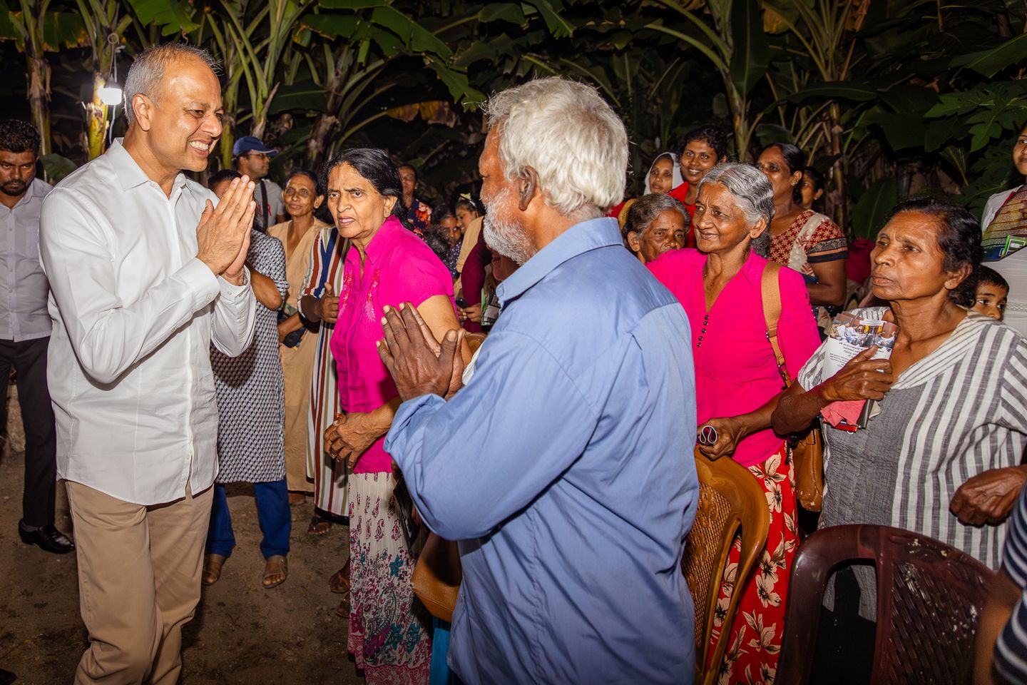 Meetings in the areas of Wellawatte, Kirulapone, and Borella