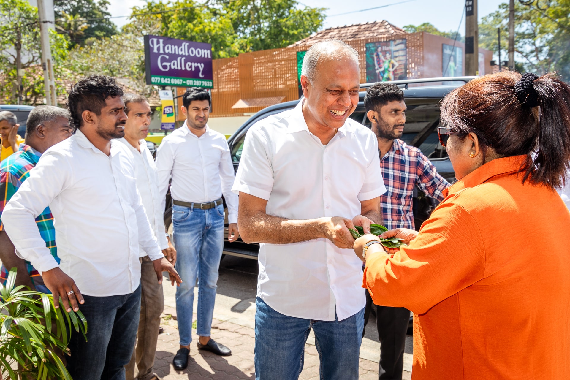 Public gatherings organized by Mr. Chamara Meegaswatta and Ms. Chandrika Cooray